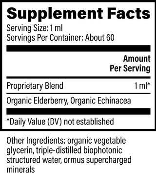 Elderberry & Echinacea - 2 FL OZ (Global Healing)