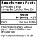 Organic Detoxadine Nascent Iodine - 1 FL OZ (Global Healing)