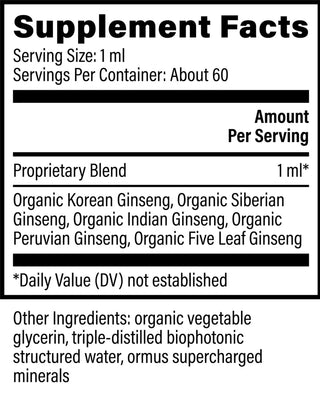 Ginseng - 2 FL OZ (Global Healing)