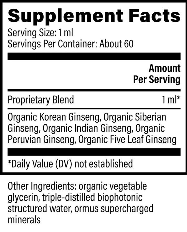 Ginseng - 2 FL OZ (Global Healing)