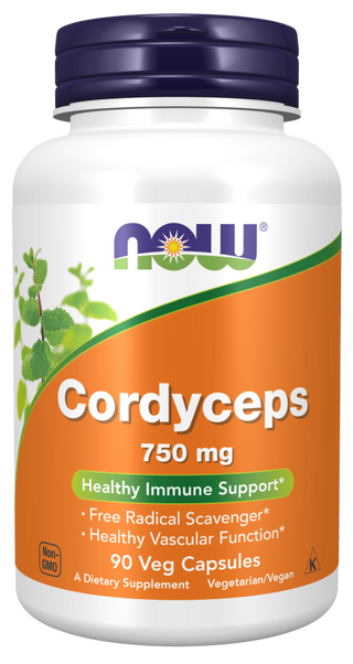 Cordyceps 750mg  90 Vcaps by Now Foods