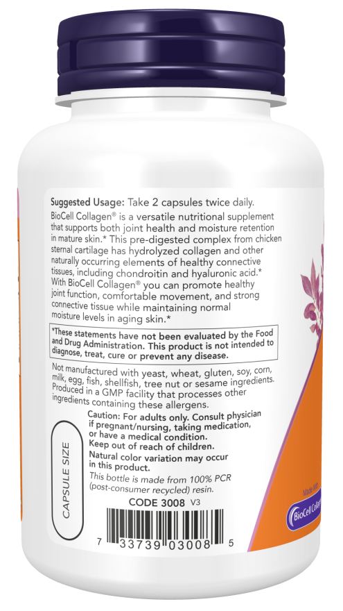 BioCell Collagen® 120 Vcaps by Now Foods