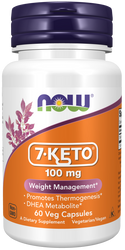 7-Keto  100mg - 60 Veg Capsules (Now Foods)