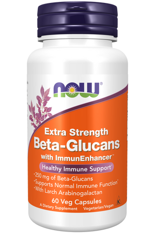 Beta 1,3/1,6 Glucan 60 Vcaps by Now Foods