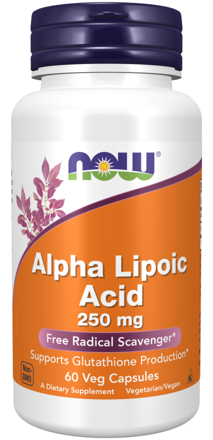 Alpha Lipoic Acid 250mg - 60 Veg Capsules (Now Foods)