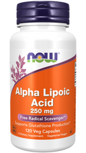 Alpha Lipoic Acid 250mg - 120 Veg Capsules (Now Foods)