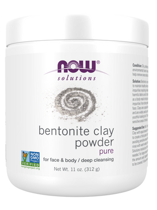 Bentonite Clay Powder 11 oz by Now Foods