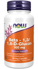 Beta-1,3/1,6-D-Glucan 100mg 90 Vcaps by Now Foods