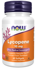 Lycopene 10mg 60 Sgels by Now Foods