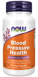 Blood Pressure Health 90 Vcaps by Now Foods