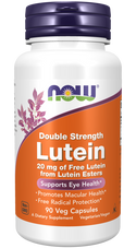 Lutein 20 mg (From Esters) 90 Vcaps by Now Foods