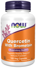 Quercetin with Bromelain 120 Vcaps by Now Foods