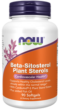 Beta-Sitosterol Plant 90 Sgels by Now Foods