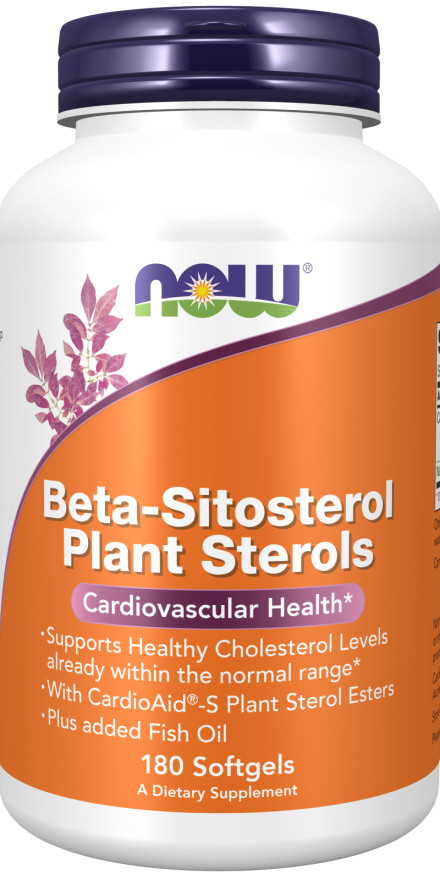 Beta-Sitosterol Plant 180 Sgels by Now Foods