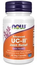 Advanced UC-II Joint Relief - 60 Veg Capsules (Now Foods)