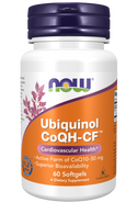 CoQH-CF Ubiquinol 60 Sgels by Now Foods