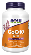 Coq10 60mg 180 Vcaps by Now Foods