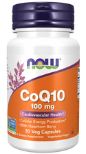 CoQ10 100mg 30 Vcaps by Now Foods