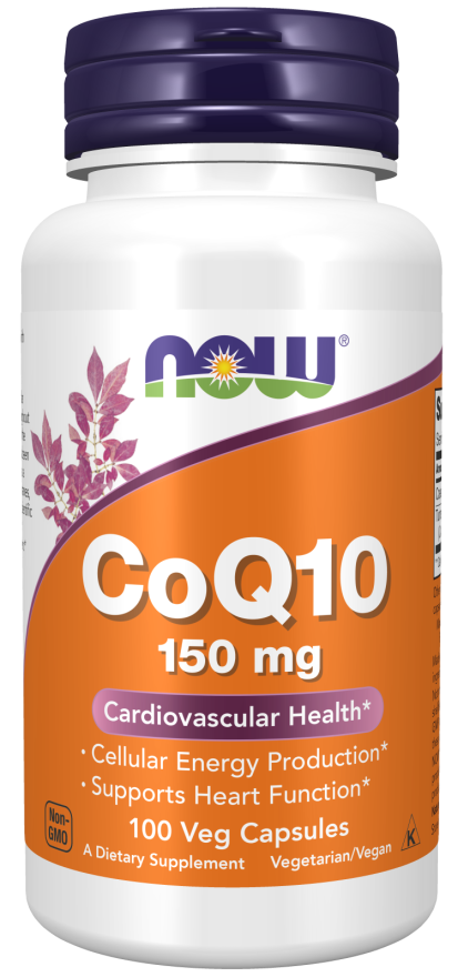 CoQ10 150mg 100 Vcaps by Now Foods