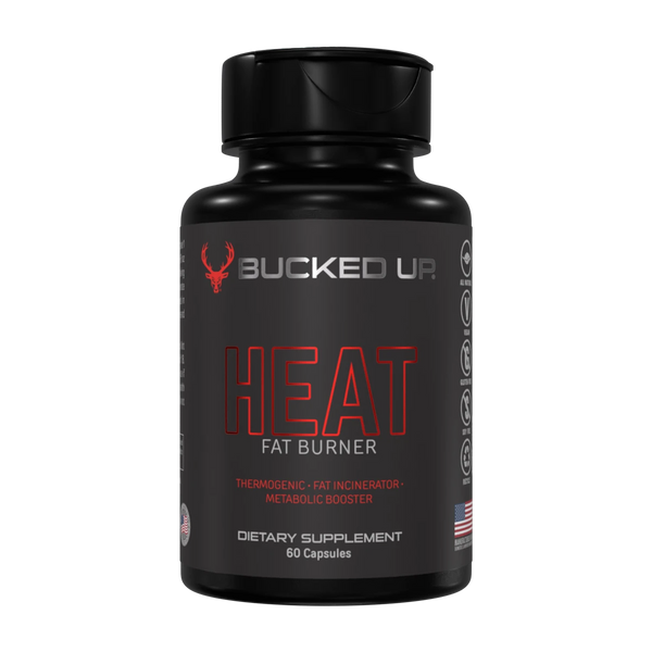 HEAT Fat Burner - 60 CAPSULES (Bucked Up)