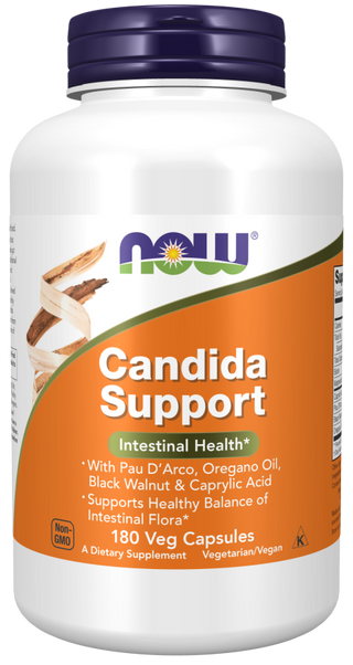 Candida Support 180 Vcaps by Now Foods