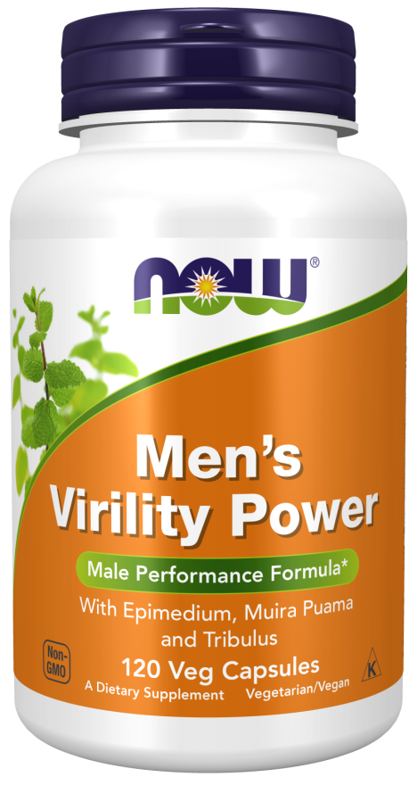 Men's Virility Power 120 Vcaps by Now Foods