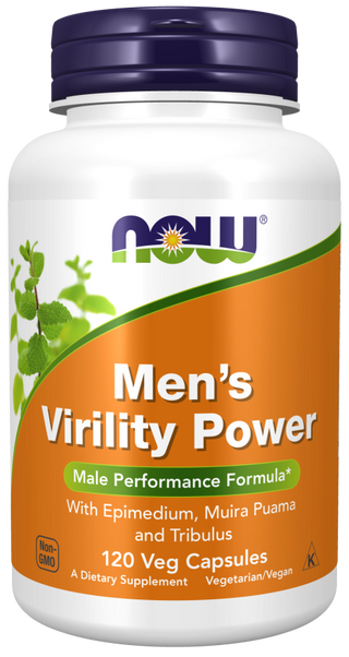 Men's Virility Power 120 Vcaps by Now Foods