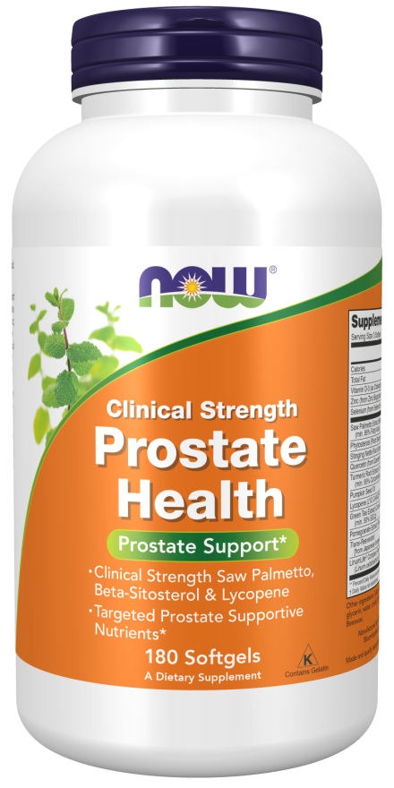 Clinical Prostate Health 180 Sgels by Now Foods