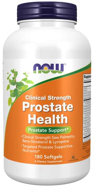 Clinical Prostate Health 180 Sgels by Now Foods