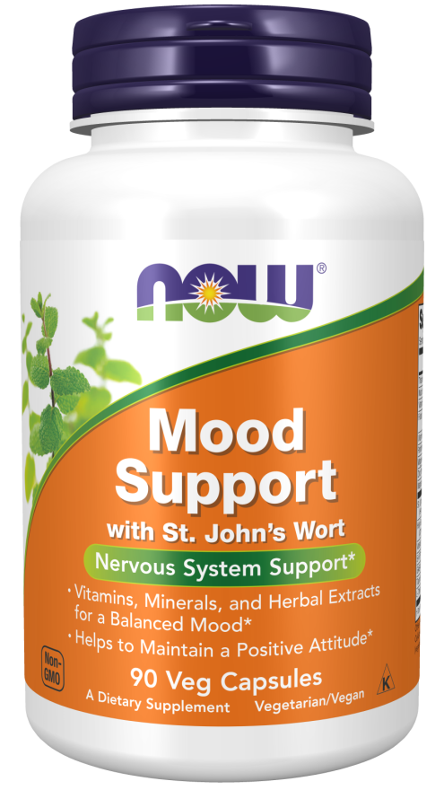 Mood Support With St Johns Wort 90 Vcaps by Now Foods