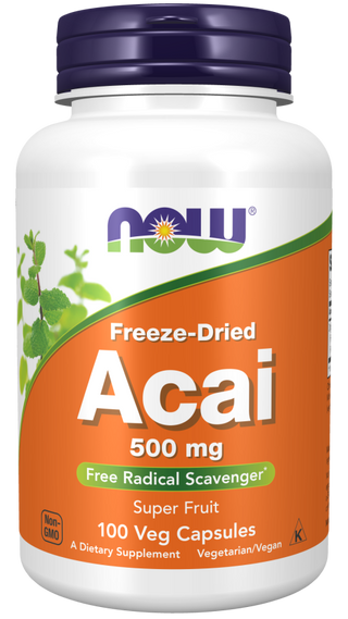 Acai 500mg - 100 Veg Capsules (Now Foods)