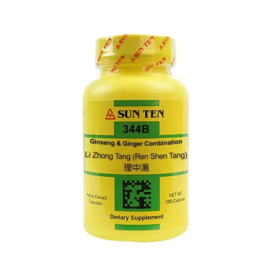 Sun Ten Ginseng & Ginger Combination 344B - 100 Capsules