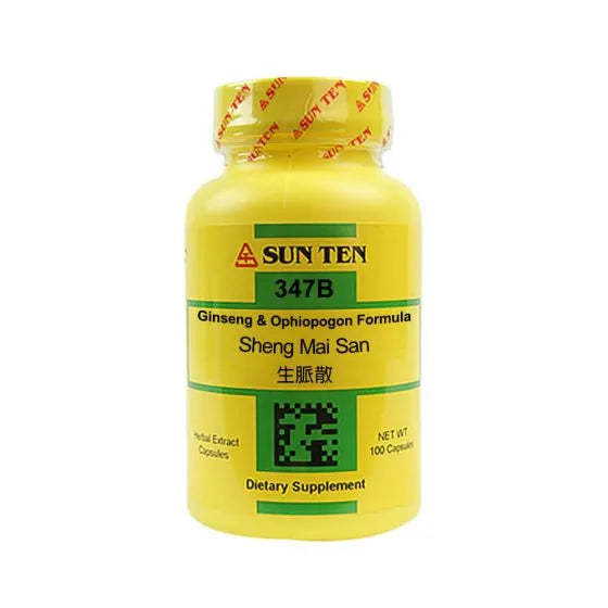 Sun Ten Ginseng & Ophiopogon Formula 347B - 100 Capsules