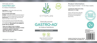 Gastro-AD - 60 g Vegan Powder (Cytoplan)