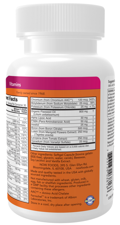 Liquid Multi 60 SoftGels by Now Foods