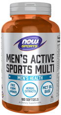 Men's Active Sports Multi 180 Sgels by Now Foods