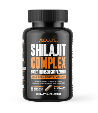 Shilajit Complex Super-infused Formula by Alex Jones