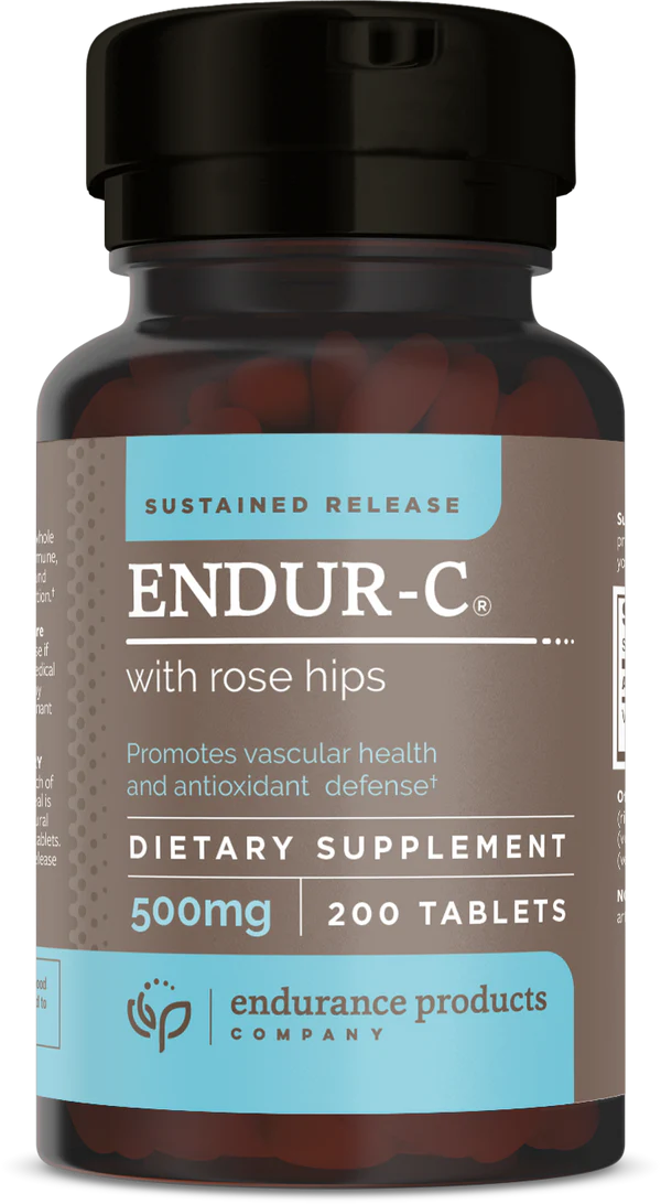 Sustained Release ENDUR-C® Vitamin C with Rose Hips 500mg - Endurance Products