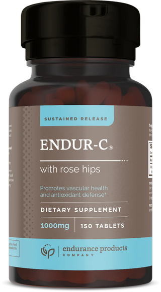 Sustained Release ENDUR-C® Vitamin C with Rose Hips 1000mg - Endurance Products