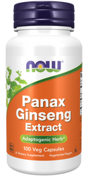 Panax Ginseng 500 mg 100 Vcaps by Now Foods