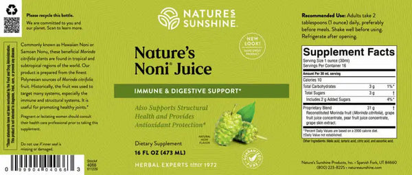 Noni Juice 16floz by Dynamic Health