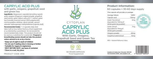 Caprylic Acid Plus - Cytoplan