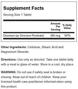 Chrom Picolinate 200mcg  50ct 200mcg