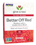 Better Off Red Tea Bags 24 Bags by Now Foods