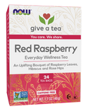 Women's Righteous Raspberry Tea 24 Bags by Now Foods