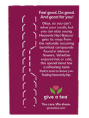 Heavenly Hip Hibiscus Tea Bags Organic 24 Bags by Now Foods