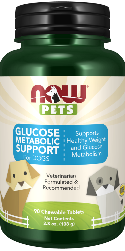 Pet Glucose Metabolic Support 90 Tabs by Now Foods