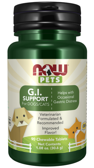 Now Pets G.I. Support (Probiotic) 90 Loz by Now Foods