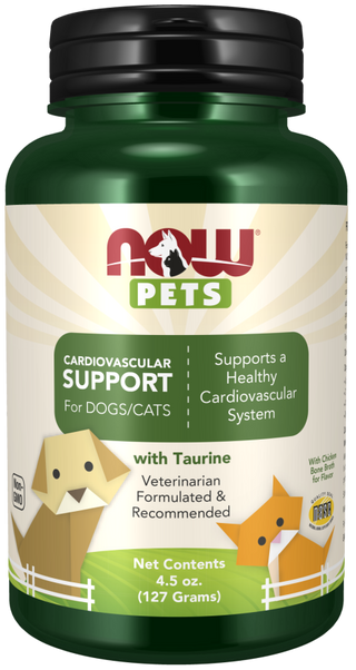 Now Pets Cardiovascular Support Powder 4.5 oz by Now Foods