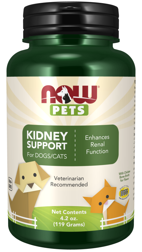 Now Pets Kidney Support Powder 4.2 oz by Now Foods